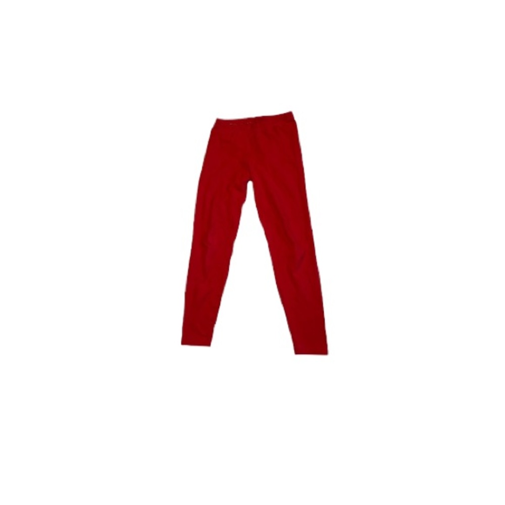 American Apparel Vintage Red Stretch Cotton Leggings - Women’s Size Small
